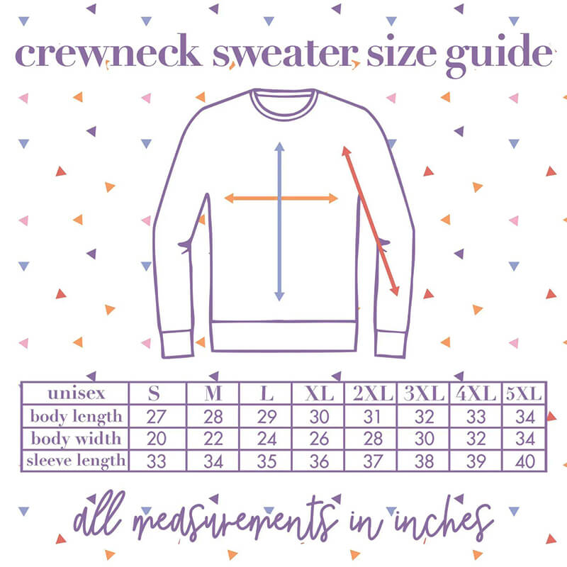 Weiner Dog Menorah Crewneck Unisex Sweatshirt