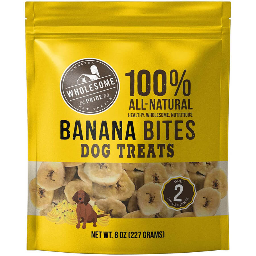 Wholesome Pride Banana Bites 8oz Rich text editor