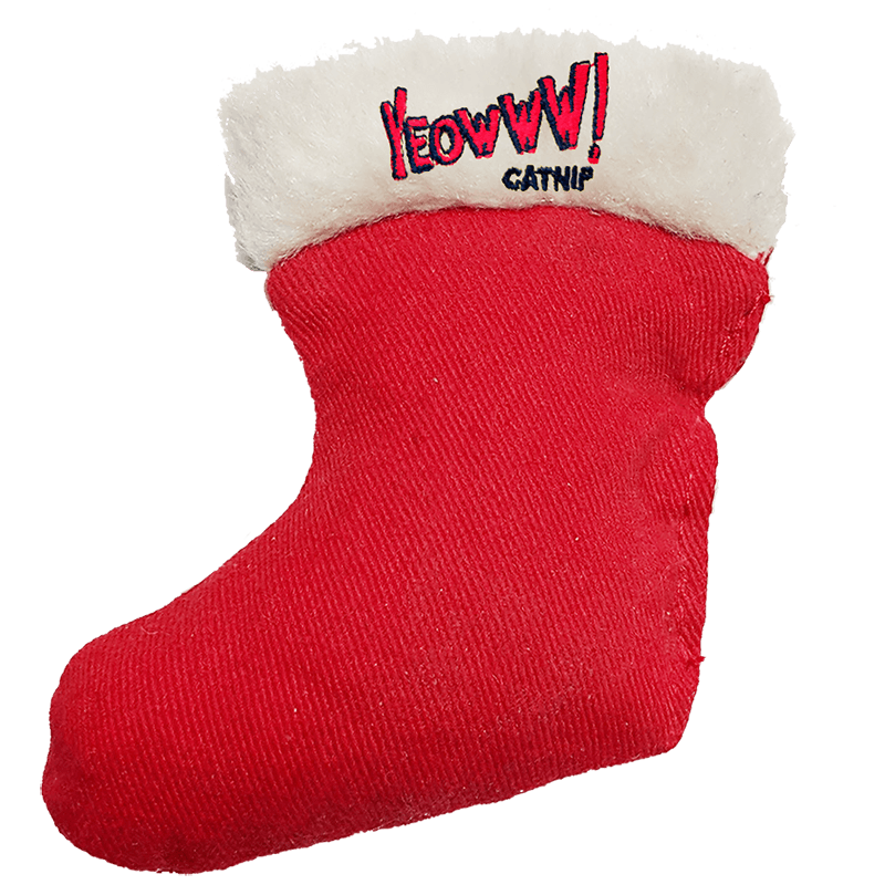Yeowww Catnip Holiday Stocking