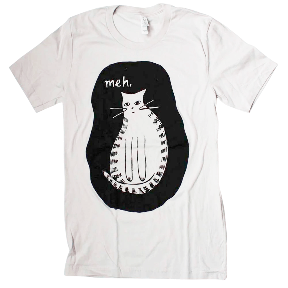Yonder studios Meh Cat Shirt