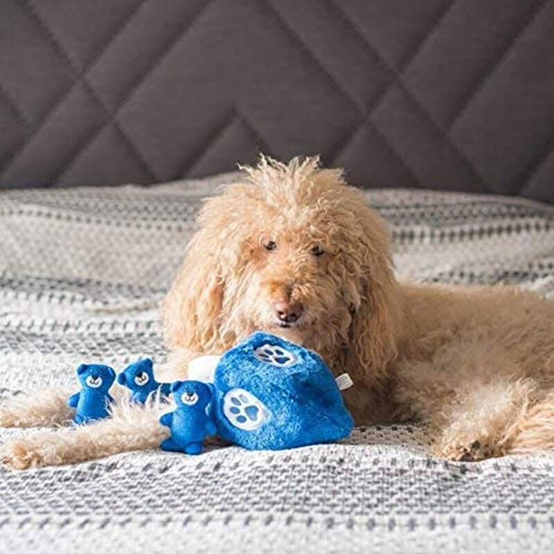 Zippy Paws Holiday Burrow Dreidel