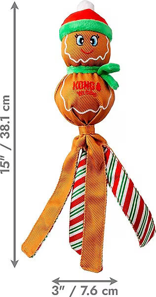 Kong Holiday Wubba Gingerbead