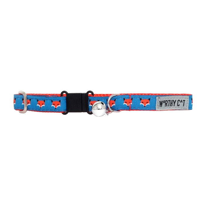 The Worthy Dog Cat Collar Foxy