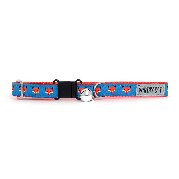 The Worthy Dog Cat Collar Foxy