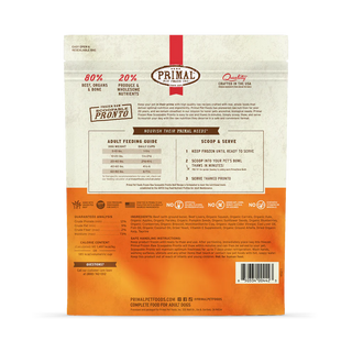Primal Pronto Raw Frozen Beef
