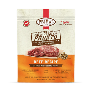 Primal Pronto Raw Frozen Beef