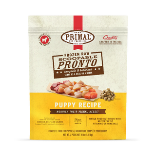 Primal Raw Pronto Puppy Recipe