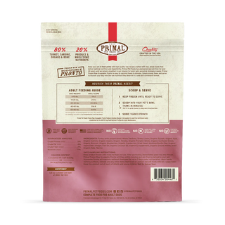 Primal Pronto Raw Frozen Turkey & Sardine