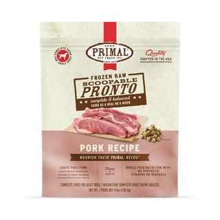 Primal Pronto Raw Frozen Pork