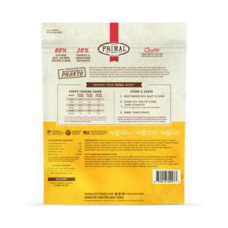 Primal Raw Pronto Puppy Recipe