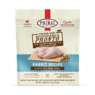 Primal Cat Frozen Pronto Rabbit