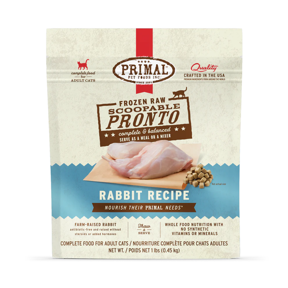 Primal Cat Frozen Pronto Rabbit