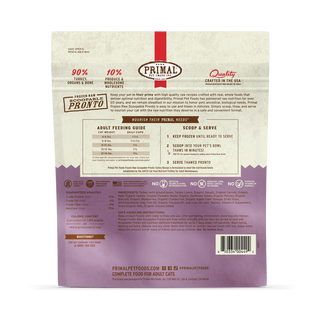 Primal Cat Frozen Pronto Turkey