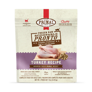 Primal Cat Frozen Pronto Turkey