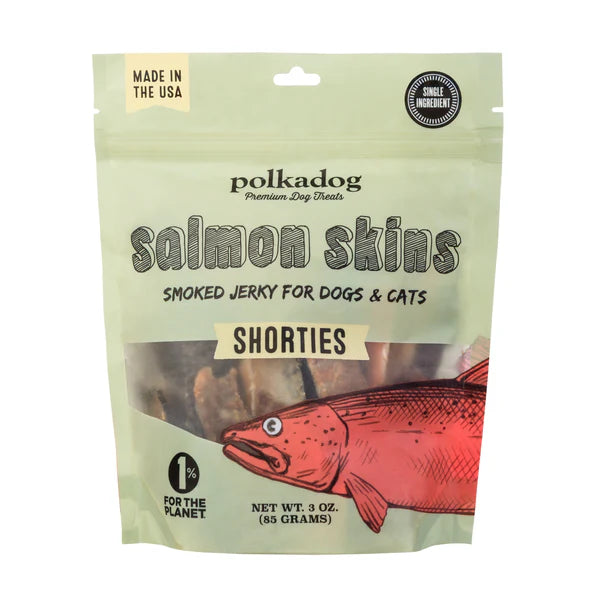 Polka Dog Salmon Skin Jerky