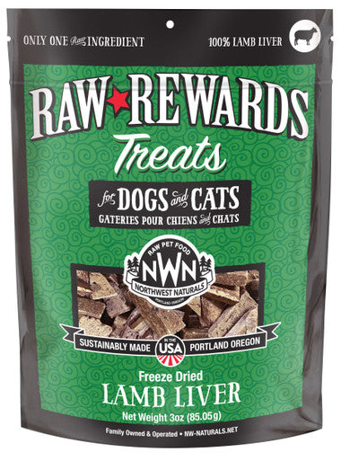 Northwest Naturals Freeze-Dried Lamb Liver