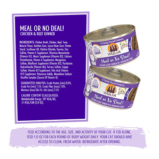 Weruva Cat Pate Meal or No Deal!
