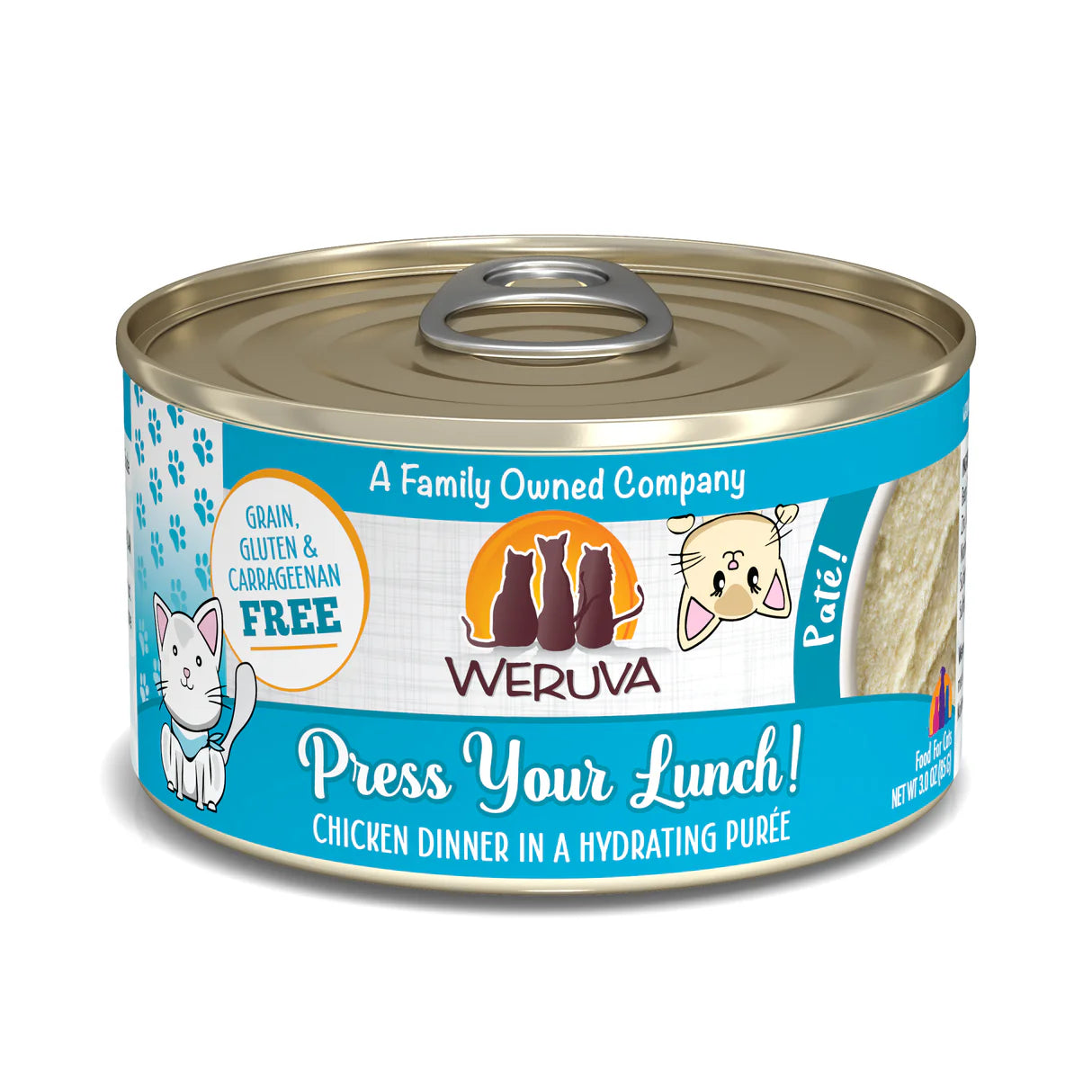 Weruva Cat Pate Press Your Lunch!