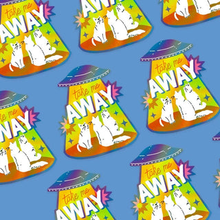 5 Eye Studio Vinyl Sticker - Take Me Away