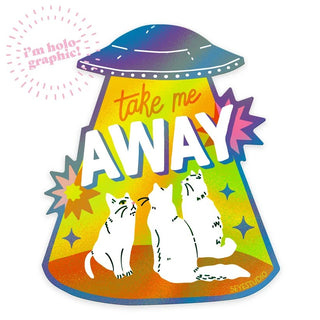 5 Eye Studio Vinyl Sticker - Take Me Away
