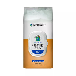 Earthbath Grooming Wipes Vanilla & Almond