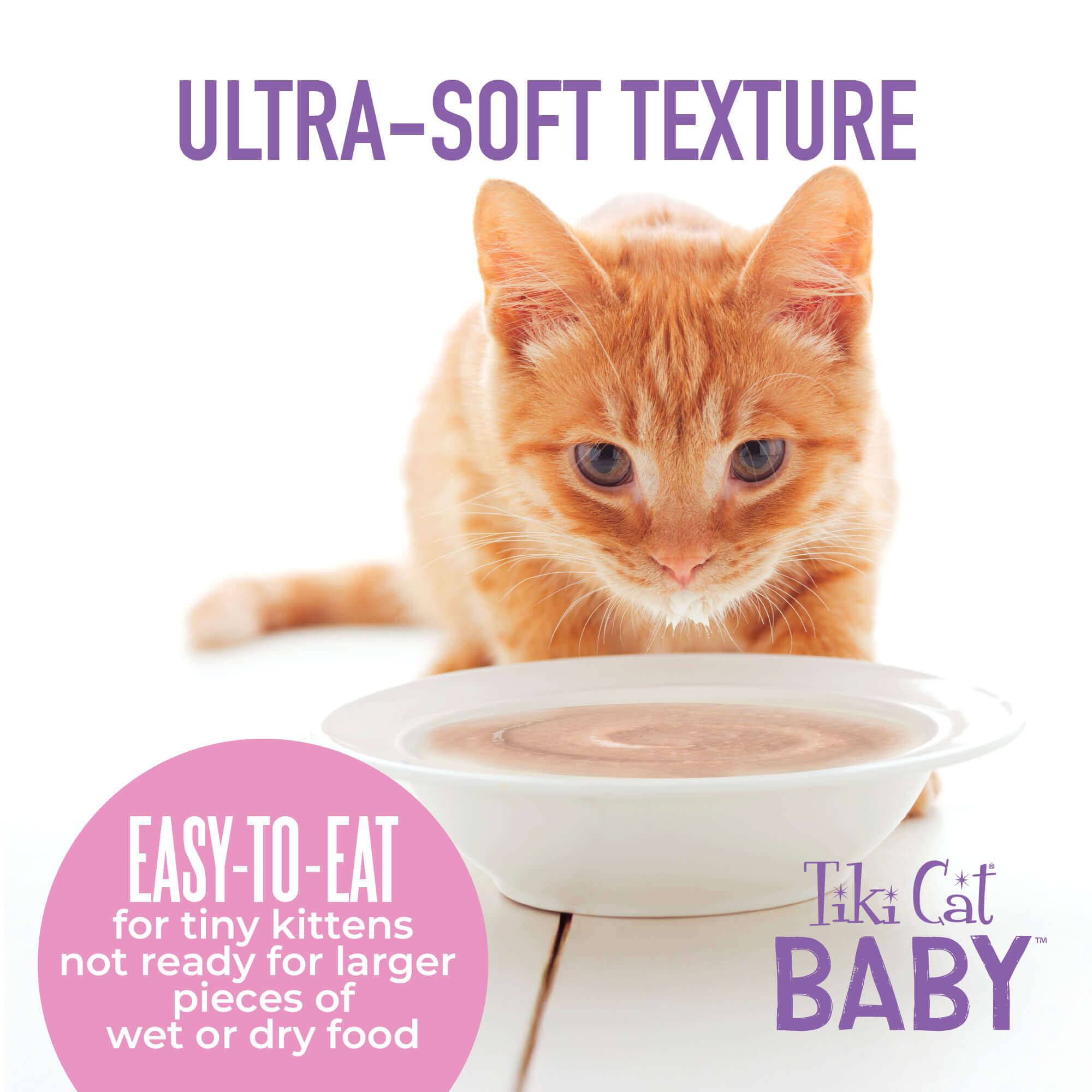 Tiki Cat Weaning Purée Chicken & Chicken Liver Recipe in Broth 6 oz Pouch