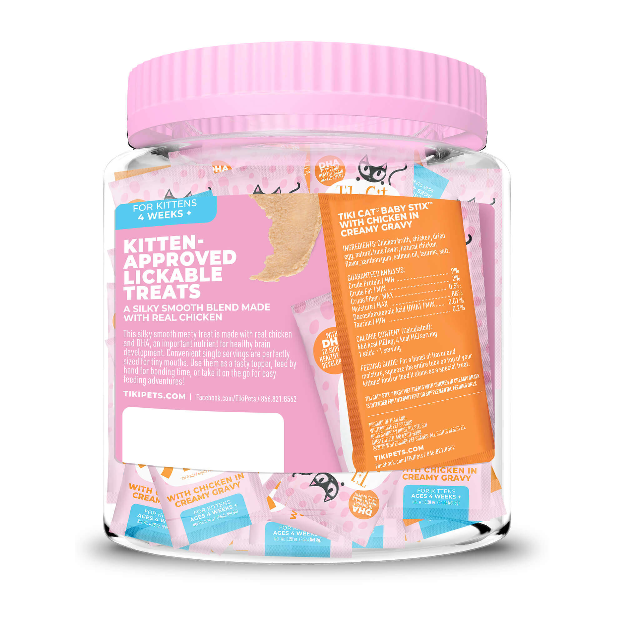 Tiki Cat Baby Stix 42-Pack Tub