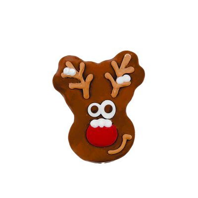 Bosco & Roxy's Merry Woofmas Reindeer Cookie