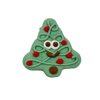 Bosco & Roxy's Merry Woofmas Happy Tree Cookie