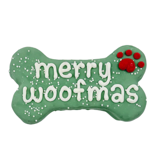 Bosco & Roxy's Merry Woofmas Bone Cookie