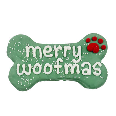 Bosco & Roxy's Merry Woofmas Bone Cookie