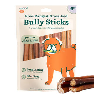 Woof BullySafe Bully Sticks  6"