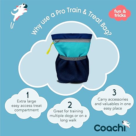 Coachi Pro Train & Treat Bag w/Magnetic Closure