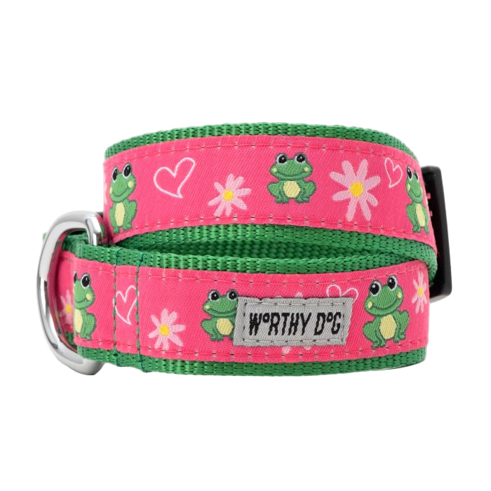The Worthy Dog Collar Ribbit