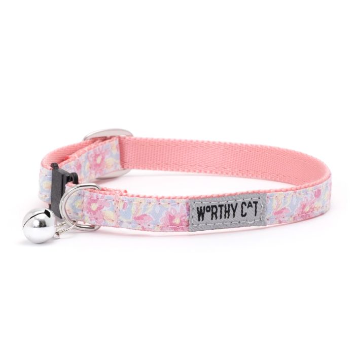 The Worthy Dog Cat Collar Fancy Floral