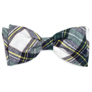 The Worthy Dog Bow Tie Red Stewart Tartan Plaid