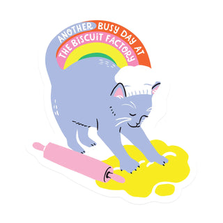 5 Eye Studio Vinyl Sticker - Biscuit Factory