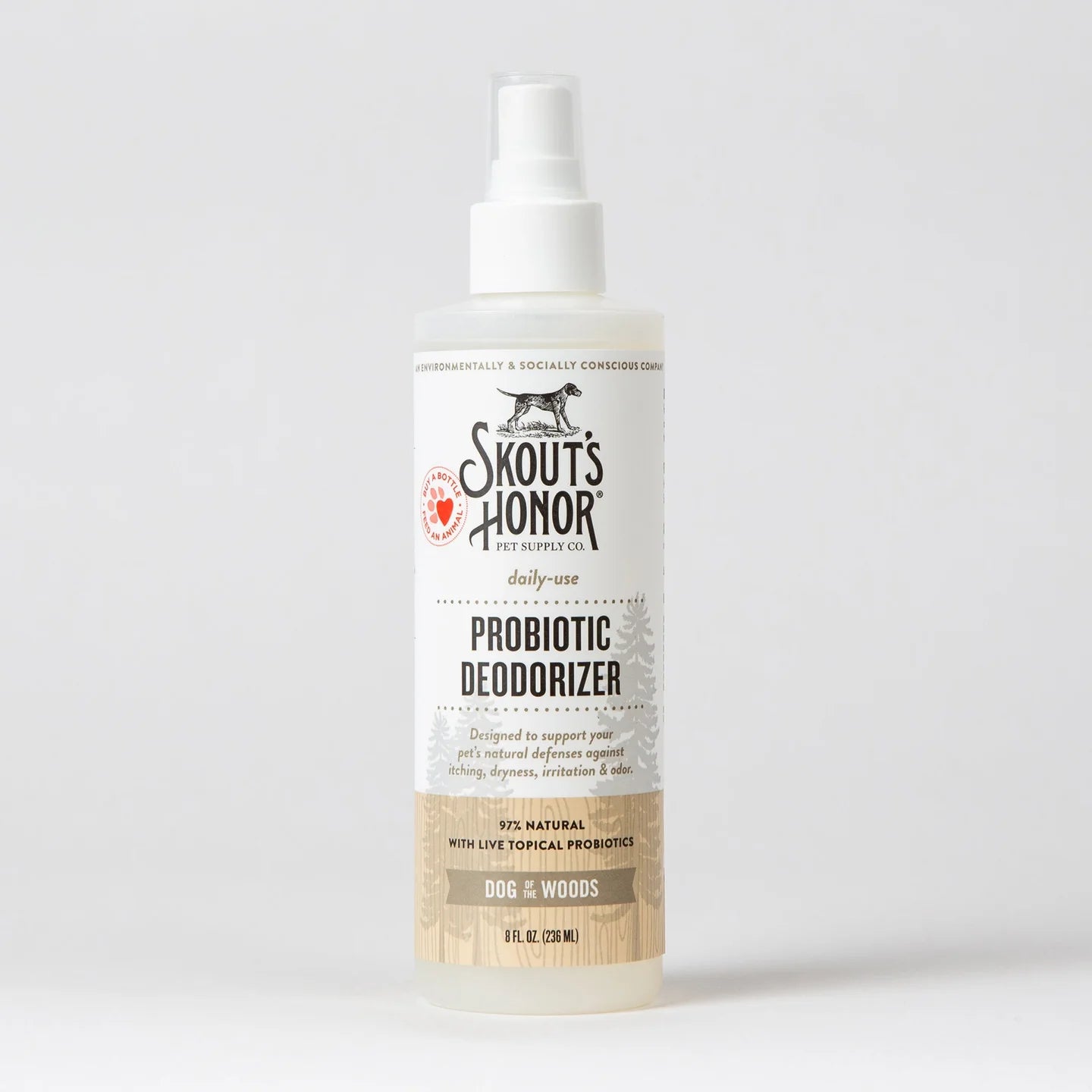 Skout's Honor Probiotic Deodorizer Dog of The Woods