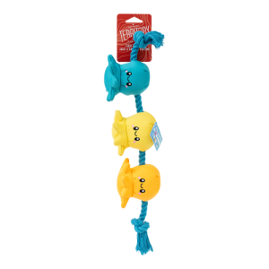 Territory Floating Toy Critters On Rope