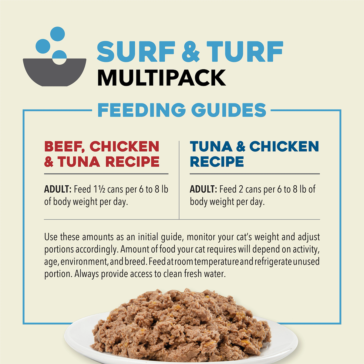 Acana Premium Pate  Surf & Turf 3oz Variety Pack