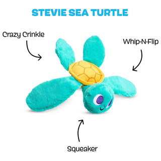 BARK Stevie Sea Turtle Plush Toy