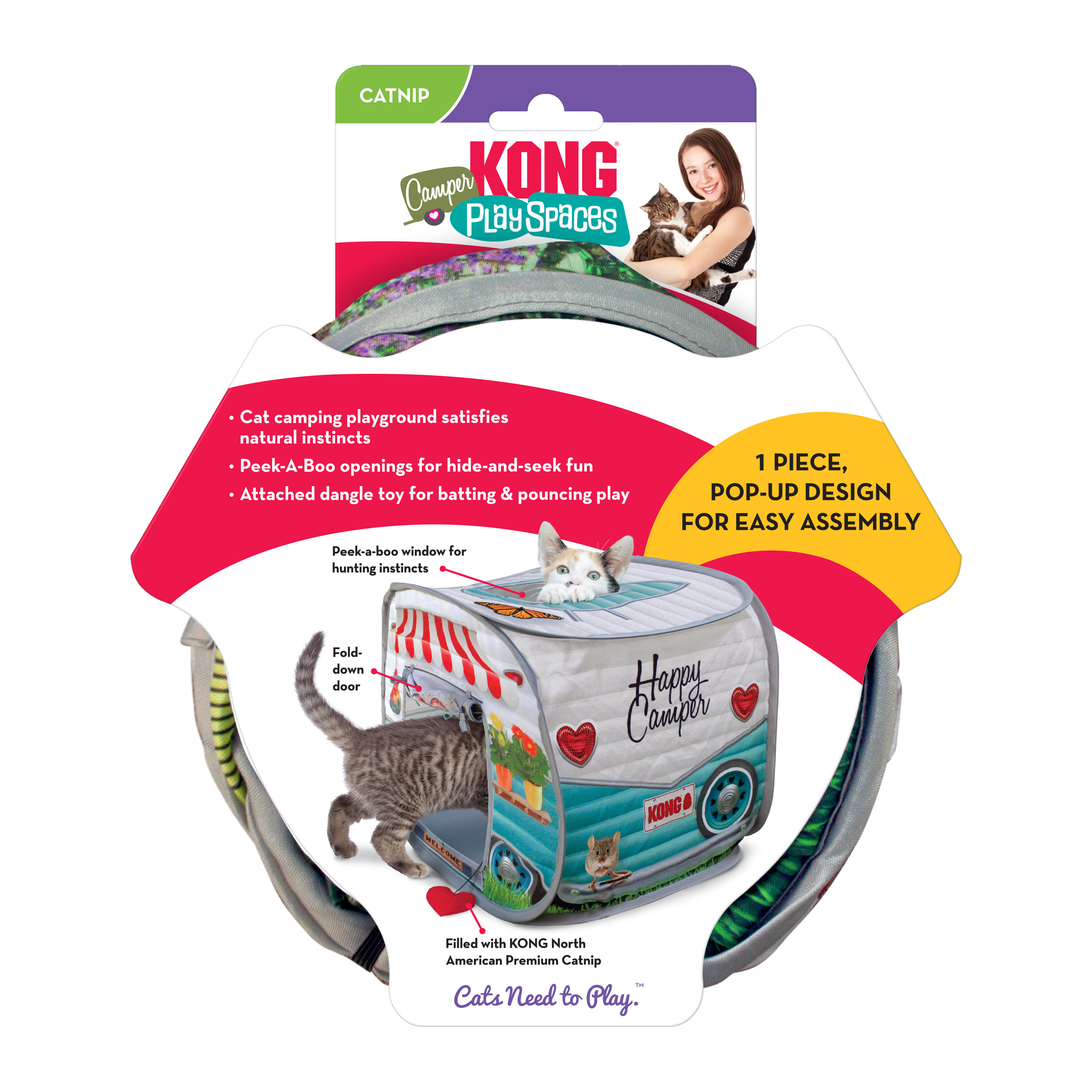 Kong Cat Play Spaces Camper