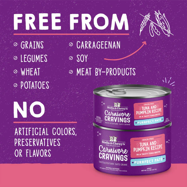 Stella & Chewy's Carnivore Cravings Pate Tuna & Pumpkin