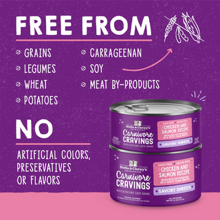 Stella & Chewy's Carnivore Cravings Savory Shreds Chicken & Salmon