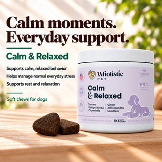 Wholistic Pet Calm & Relaxed Soft Chews