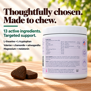Wholistic Pet Calm & Relaxed Soft Chews