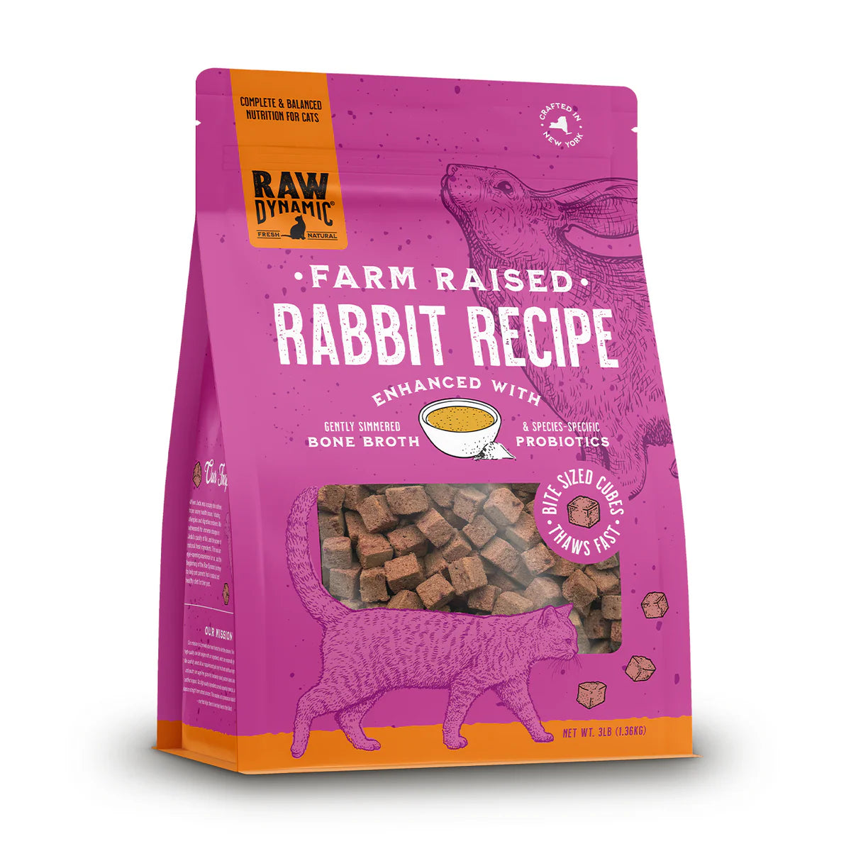 Raw Dynamic Cat Raw Rabbit