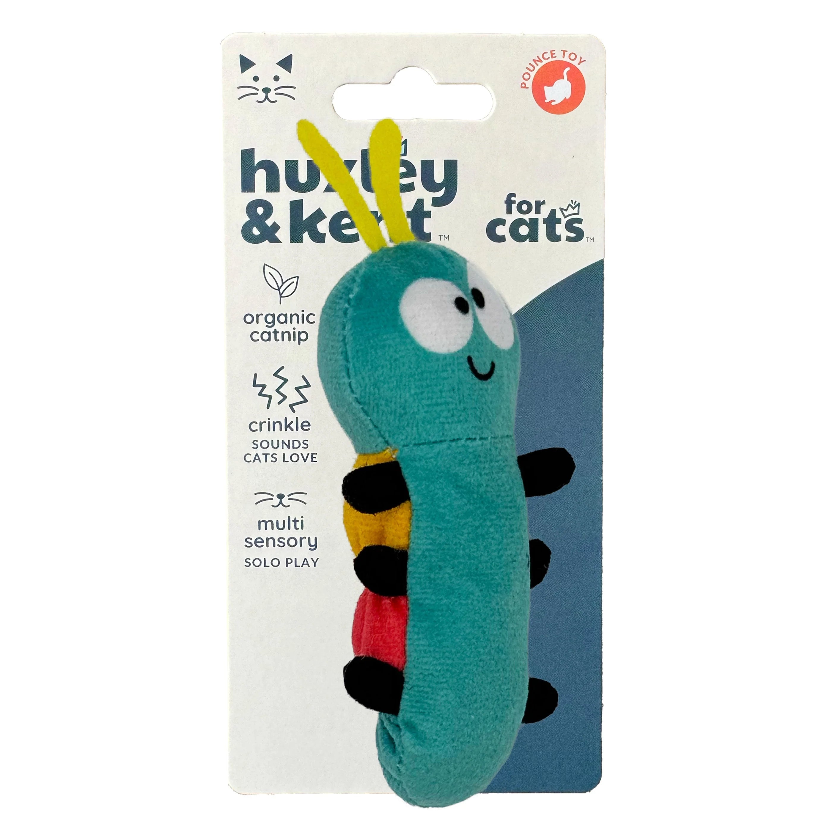 Huxley & Kent Cat Caterpillar Catnip Toy