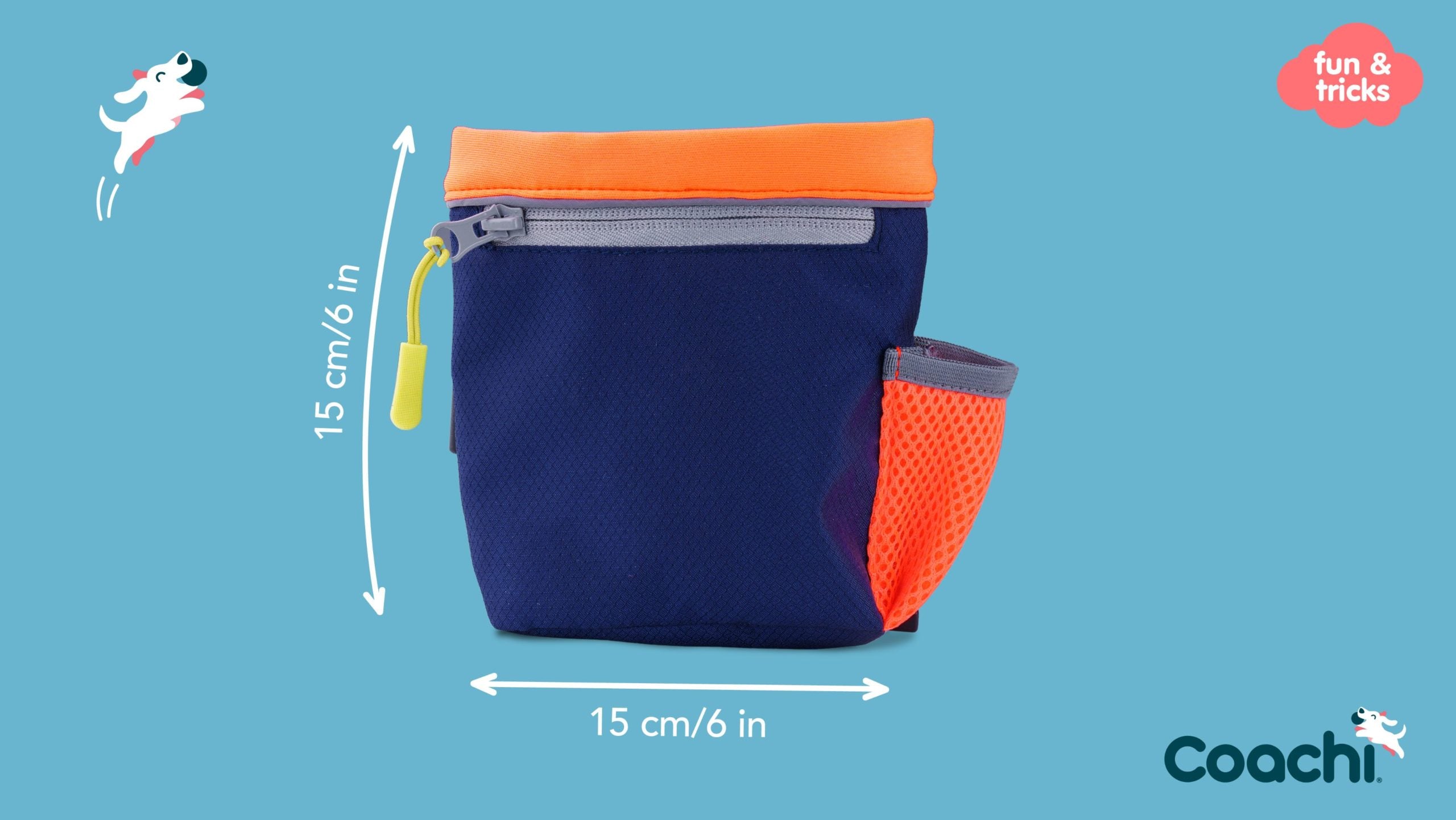 Coachi Pro Train & Treat Bag w/Draw String Closure