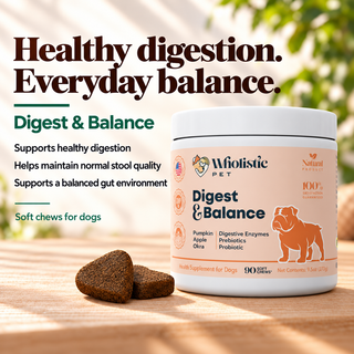 Wholistic Pet Digest and Balance Soft Chews